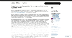 Desktop Screenshot of alexblakehunter.wordpress.com