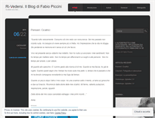Tablet Screenshot of fabiopiccini.wordpress.com