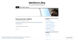 Desktop Screenshot of m3moore.wordpress.com