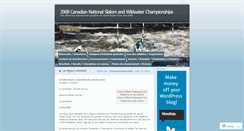 Desktop Screenshot of championships2008.wordpress.com