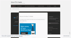 Desktop Screenshot of notusffa.wordpress.com