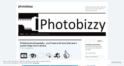 Desktop Screenshot of photobizzy.wordpress.com