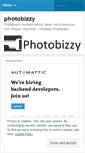 Mobile Screenshot of photobizzy.wordpress.com