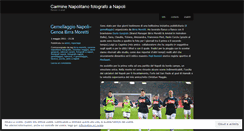 Desktop Screenshot of fotografonapoli.wordpress.com
