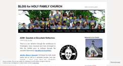 Desktop Screenshot of hfchurch.wordpress.com