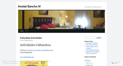 Desktop Screenshot of hostalsancho4.wordpress.com