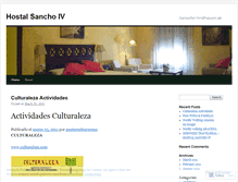 Tablet Screenshot of hostalsancho4.wordpress.com