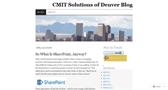 Desktop Screenshot of cmitdenver.wordpress.com