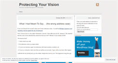 Desktop Screenshot of nonprofitinsurance.wordpress.com
