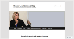 Desktop Screenshot of bonnielowkramen.wordpress.com