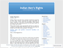 Tablet Screenshot of indianmen.wordpress.com