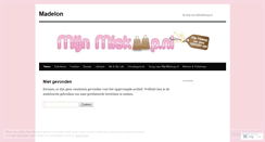 Desktop Screenshot of madelonmijnmiskoop.wordpress.com