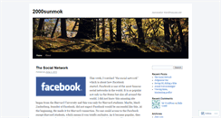 Desktop Screenshot of 2000sunmok.wordpress.com