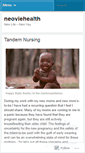 Mobile Screenshot of neoviehealth.wordpress.com