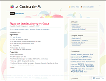 Tablet Screenshot of lacocinadem.wordpress.com