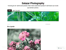 Tablet Screenshot of photographico.wordpress.com