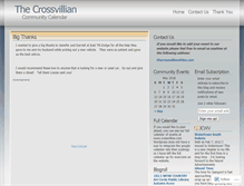 Tablet Screenshot of crossvillian.wordpress.com