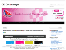 Tablet Screenshot of okidocumanager.wordpress.com