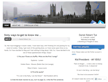 Tablet Screenshot of danielrobert91.wordpress.com
