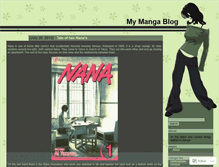 Tablet Screenshot of mymangablog.wordpress.com