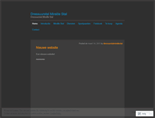 Tablet Screenshot of dressuurstalmireillestal.wordpress.com