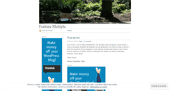 Desktop Screenshot of fratturemultiple.wordpress.com