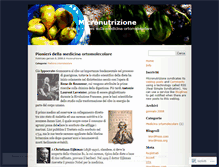 Tablet Screenshot of micronutrizione.wordpress.com