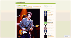 Desktop Screenshot of alinicole.wordpress.com