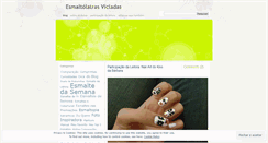 Desktop Screenshot of esmaltolatrasviciadas.wordpress.com