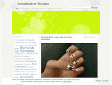 Tablet Screenshot of esmaltolatrasviciadas.wordpress.com