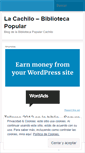 Mobile Screenshot of lacachilo.wordpress.com