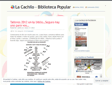 Tablet Screenshot of lacachilo.wordpress.com