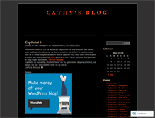 Tablet Screenshot of cathy17.wordpress.com