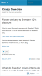 Mobile Screenshot of crazyswedes.wordpress.com