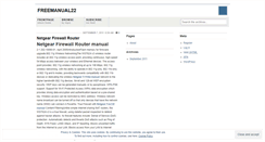 Desktop Screenshot of freemanual22.wordpress.com