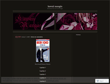 Tablet Screenshot of kawaiimangas.wordpress.com