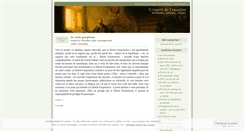 Desktop Screenshot of lescalier.wordpress.com