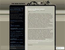 Tablet Screenshot of newpathos.wordpress.com