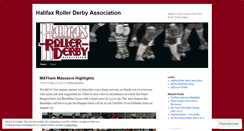 Desktop Screenshot of halifaxrollerderby.wordpress.com