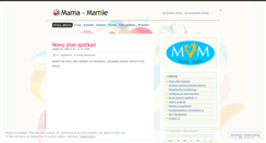 Desktop Screenshot of mamamamie.wordpress.com