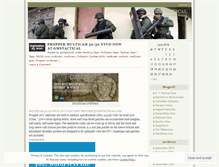 Tablet Screenshot of gmstactical.wordpress.com