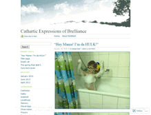 Tablet Screenshot of brelliant.wordpress.com