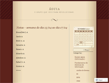 Tablet Screenshot of aguiagsi.wordpress.com