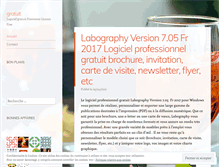 Tablet Screenshot of gratuit.wordpress.com