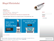 Tablet Screenshot of plictisitu.wordpress.com