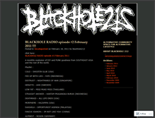 Tablet Screenshot of blackhole212.wordpress.com