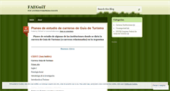 Desktop Screenshot of faeguit.wordpress.com