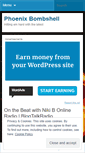 Mobile Screenshot of phoenixbombshell.wordpress.com