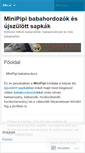 Mobile Screenshot of minipipi.wordpress.com