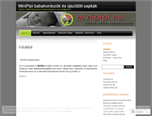 Tablet Screenshot of minipipi.wordpress.com